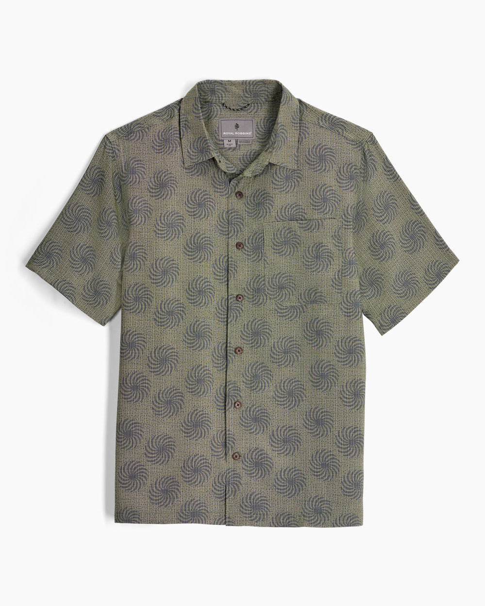 M Camino Pucker S/S - Olive Ray Pt