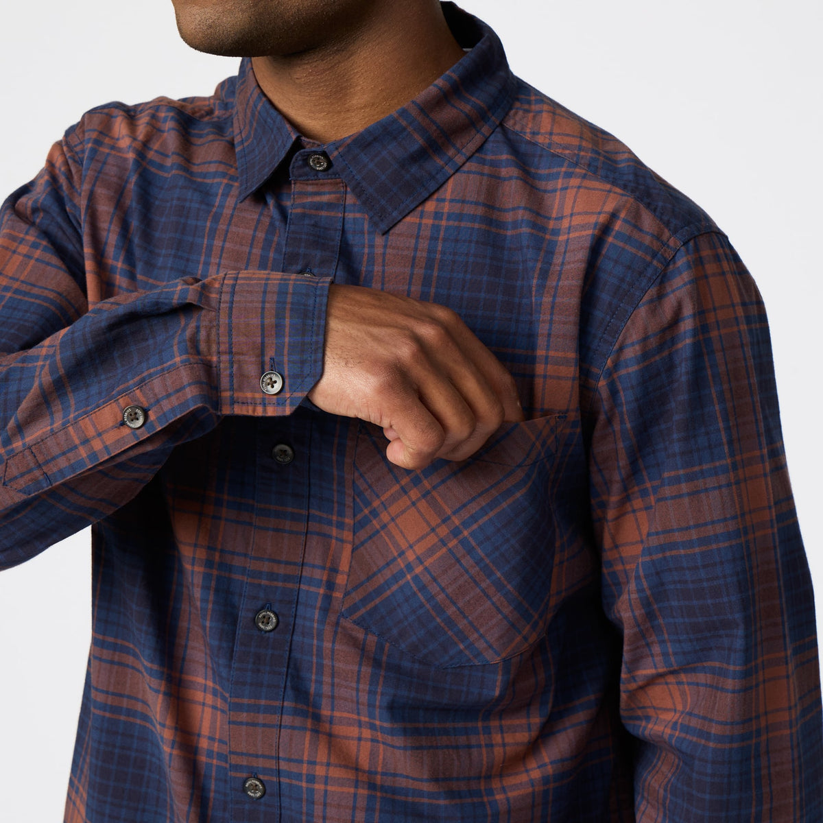 Men's Tamarack LS - Deep Blue Hemlock