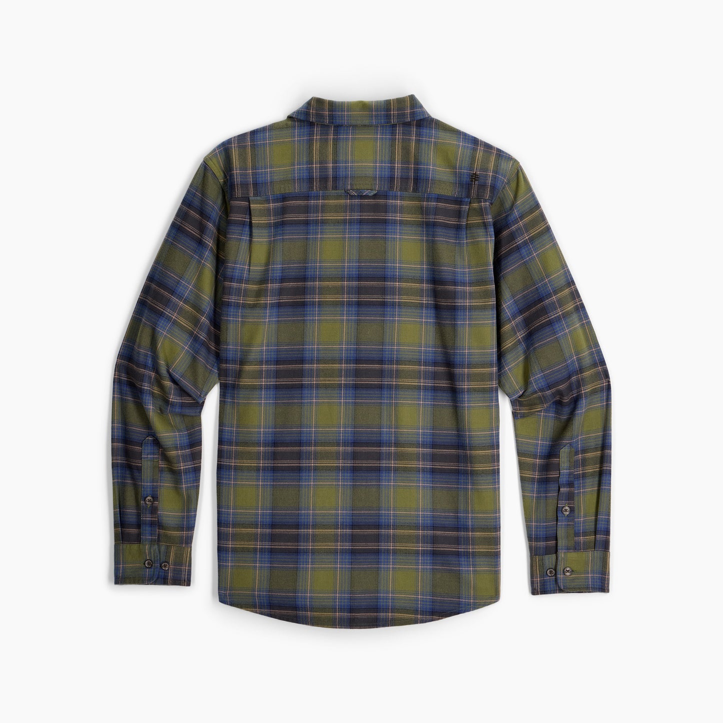Lieback Organic Cotton Flannel L/S - Olive Oak Pld