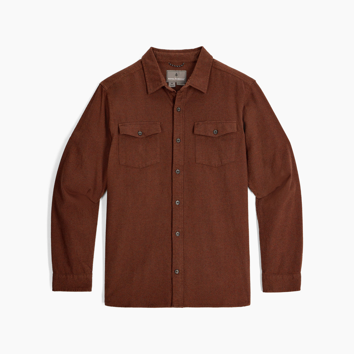 Bristol Organic Cotton Twill L/S - Saddle