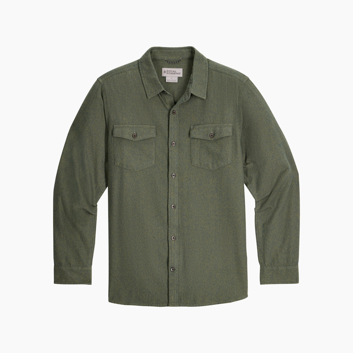 Bristol Organic Cotton Twill L/S - Fiddlehead