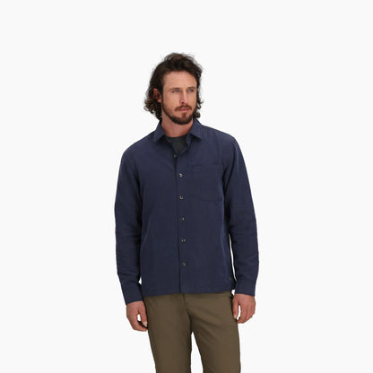 Desert Pucker Dry Long Sleeve - Naval