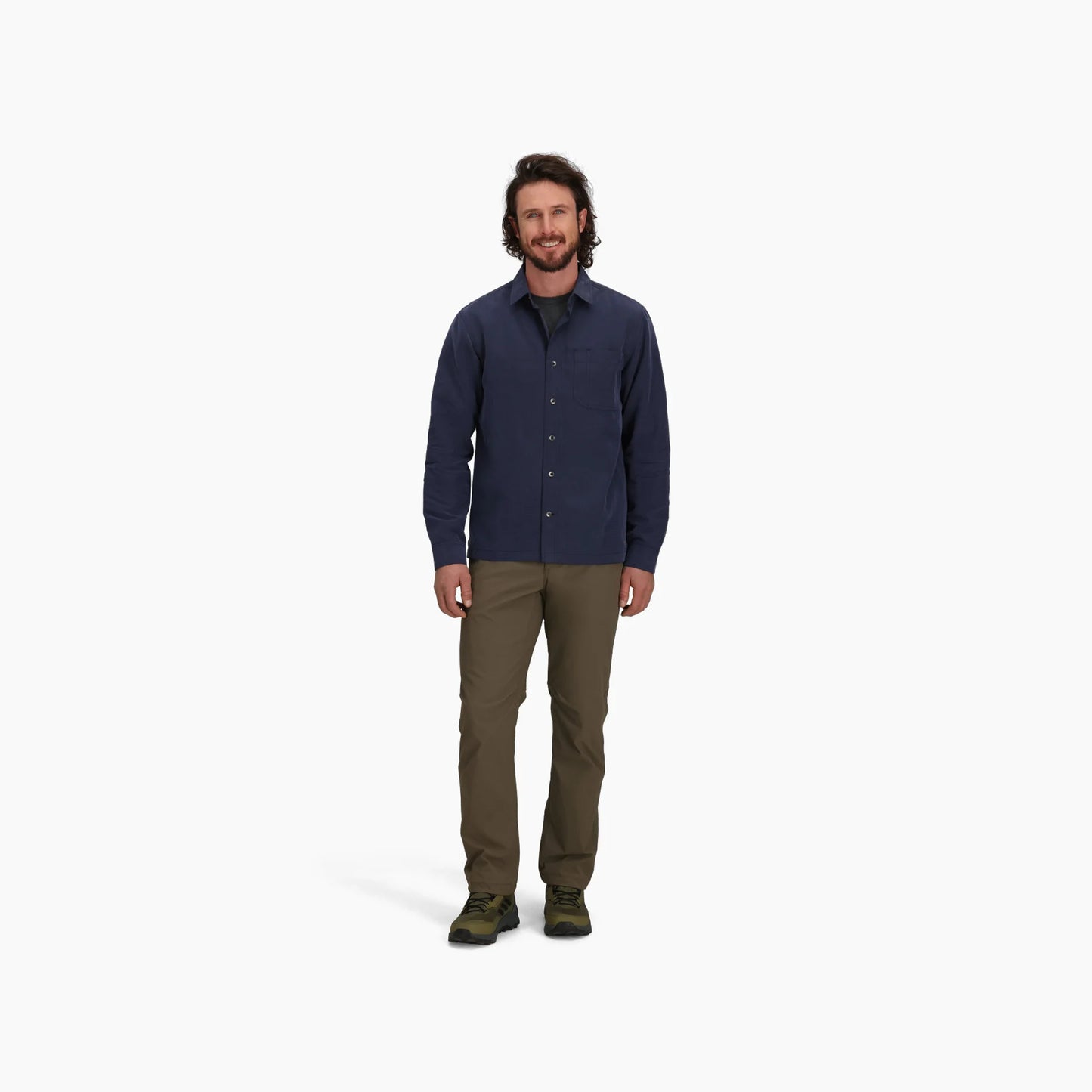 Desert Pucker Dry Long Sleeve - Naval