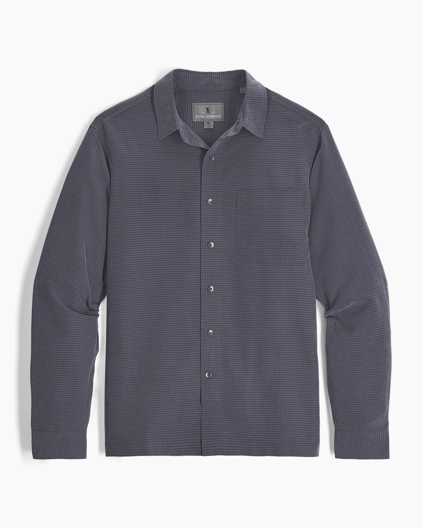 Desert Pucker Dry Long Sleeve - Asphalt