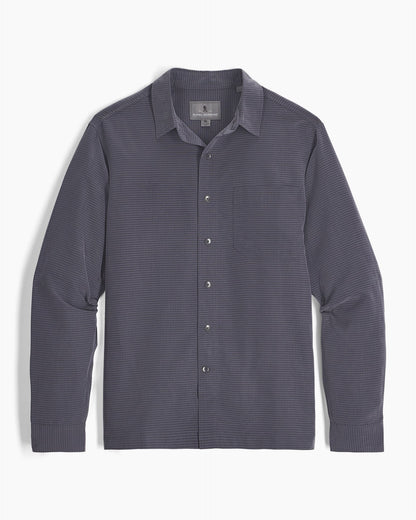 Desert Pucker Dry Long Sleeve - Asphalt